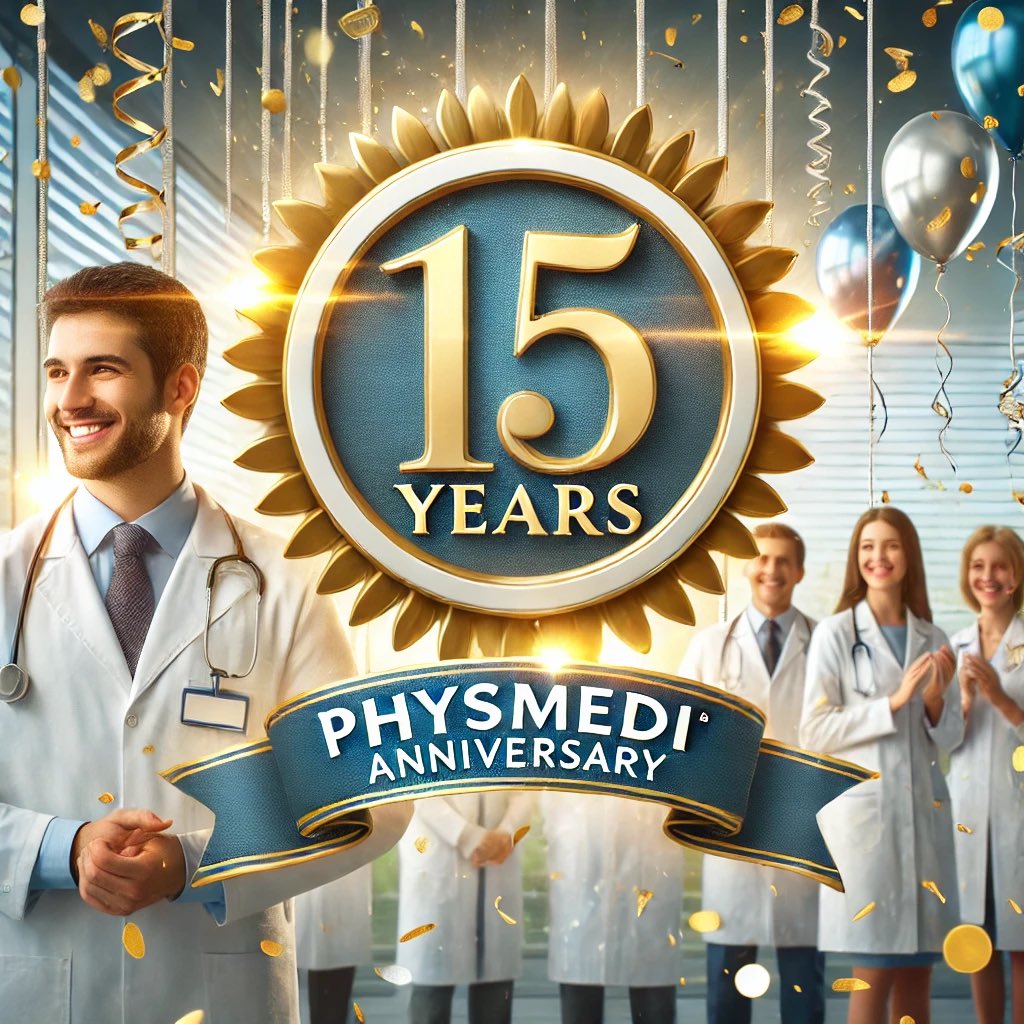 mcorreamd's tweet image. Celebrating 🎉 15 Years of Physmedi!
We’re proud to mark 15 years of compassionate care and medical excellence. Thank you to our incredible doctors, dedicated staff, and loyal patients who’ve made this journey possible
#physmedi #15anniversary #physiatry #PMR #CentralFlorida