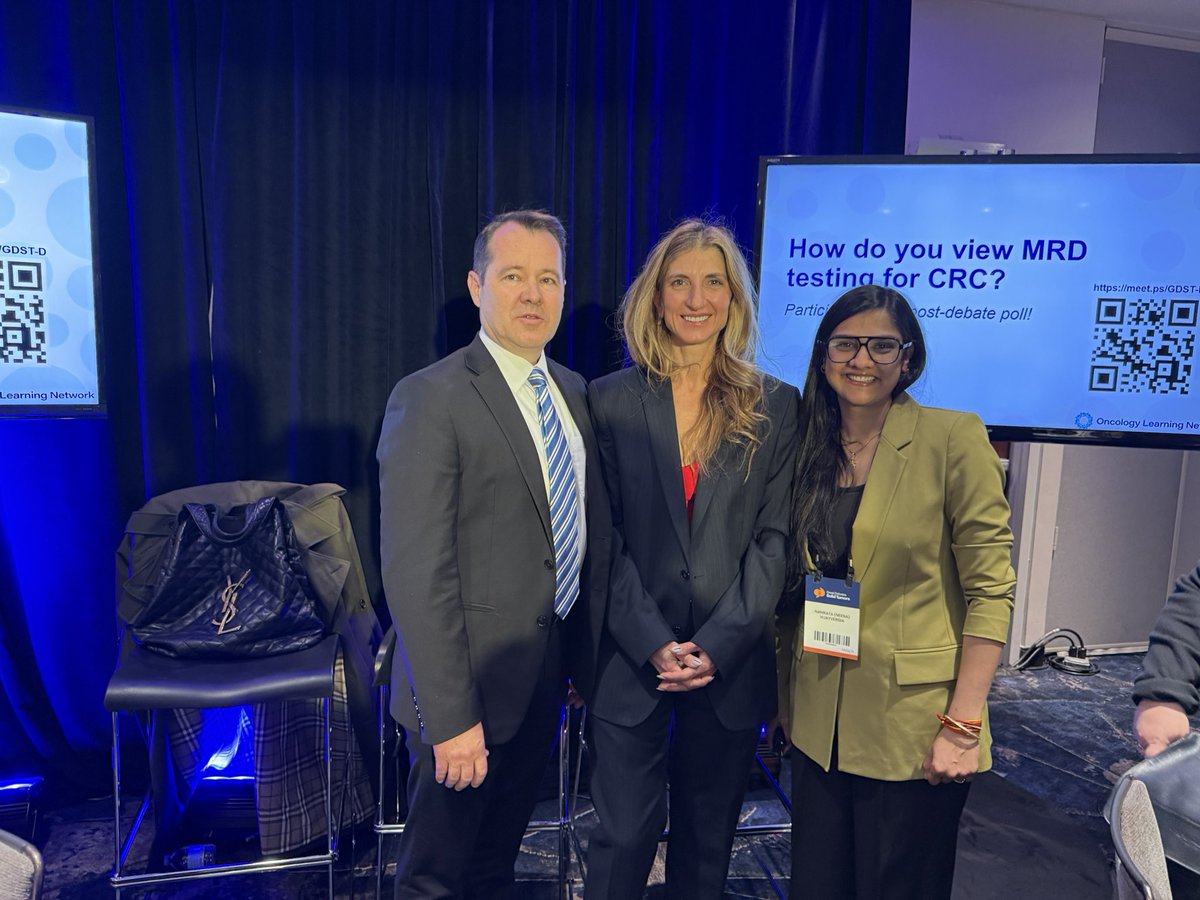 Jason Zell (@drjzell) on Twitter photo Just finished a āGreat Debateā on ctDNA as MRD in CRC with some tough competition from stellar oncologist <a href="/NVijayvergiaMD/">Namrata (Neena) Vijayvergia MD</a> & moderator par excellence <a href="/YJanjigianMD/">Yelena Y. Janjigian MD</a> at <a href="/GreatDebatesCME/">Great Debates</a> in NYC. Had a wonderful discussion during the meeting - & afterwards with attendees. Just finished a āGreat Debateā on ctDNA as MRD in CRC with some tough competition from stellar oncologist <a href="/NVijayvergiaMD/">Namrata (Neena) Vijayvergia MD</a> & moderator par excellence <a href="/YJanjigianMD/">Yelena Y. Janjigian MD</a> at <a href="/GreatDebatesCME/">Great Debates</a> in NYC. Had a wonderful discussion during the meeting - & afterwards with attendees.
