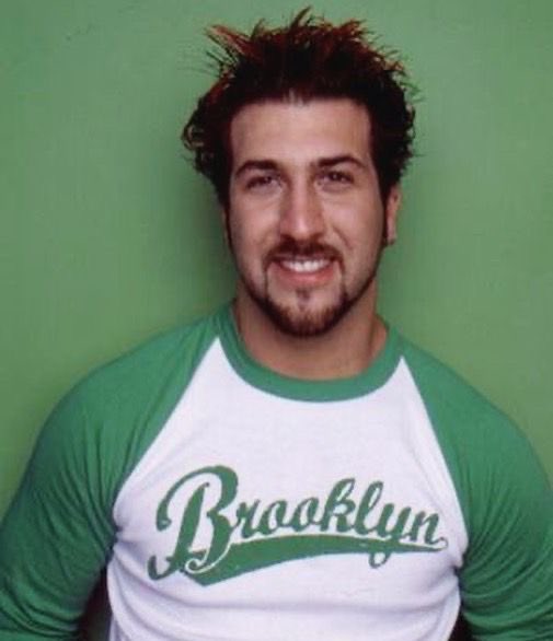 fatonethinker's tweet image. joey fatone’s iconic shirts: a thread 🧵