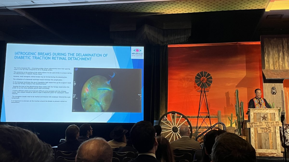 Retina Today (@retinatoday) on Twitter photo An important talk by Kgao E. Legodi, MD, who operates in South Africa and successfully handles challenging diabetic traction RD repair with a bimanual technique. <a href="/VitBuckleSoc/">VBS - Vit Buckle Society</a> <a href="/YoungMDConnect/">YoungMD Connect</a> #wildwildVBS #retina An important talk by Kgao E. Legodi, MD, who operates in South Africa and successfully handles challenging diabetic traction RD repair with a bimanual technique. <a href="/VitBuckleSoc/">VBS - Vit Buckle Society</a> <a href="/YoungMDConnect/">YoungMD Connect</a> #wildwildVBS #retina