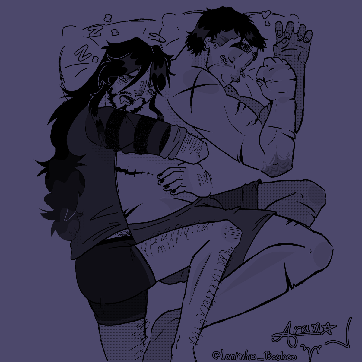 Laninho_Boyloco's tweet photo. A mimir be like i guess #Joesar #OShippParanormal #OrdemParanormal https://t.co/MEk5oxCntM