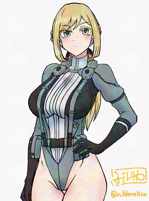 ハイレグ☆4スーツ #お気に入りの絵は何度再掲しても良い 