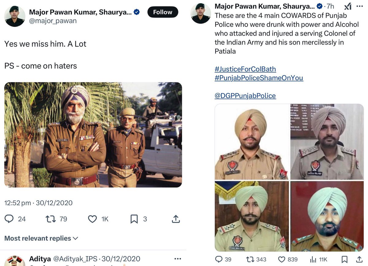 If this attack was on normal Sikh , people like <a href="/major_pawan/">Major Pawan Kumar, Shaurya Chakra (Retd) 🇮🇳</a> would have celebrated it. 

Punjab police under KPS Gill was responsible for 25000 fake encounters.

Out of which 6000 are proved in Indian court.