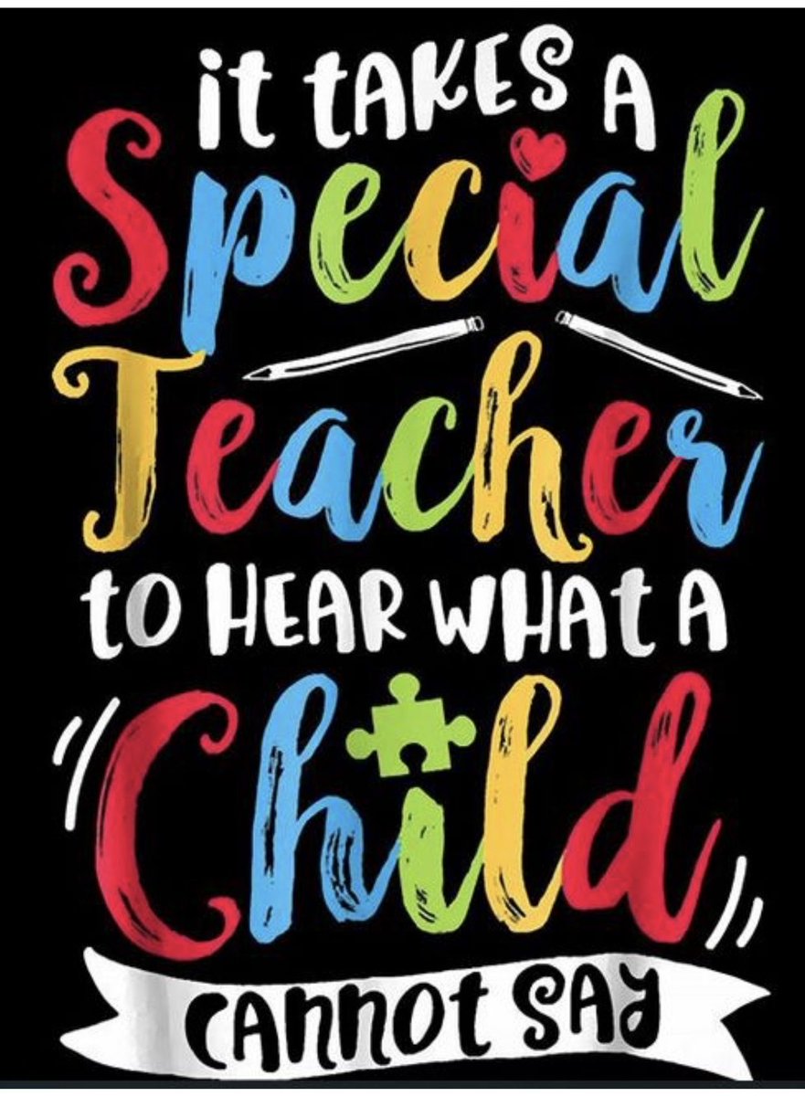 It takes a special teacher to hear what a child cannot say 

#autism #teachers #education