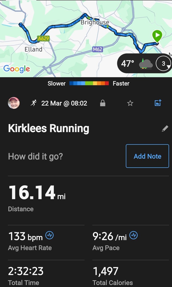 Delighted with my #running this morning, recovering from shingles, need to decide whether to get back on the #marathontraining plan for #LeedsMarathon or not - think I'm gonna be OK! Not in #PB shape but "getting around" shape is good enough
<a href="/runforall/">Jane Tomlinson’s Run For All</a> <a href="/LDShospcharity/">Leeds Hospitals Charity</a> #ukrunchat