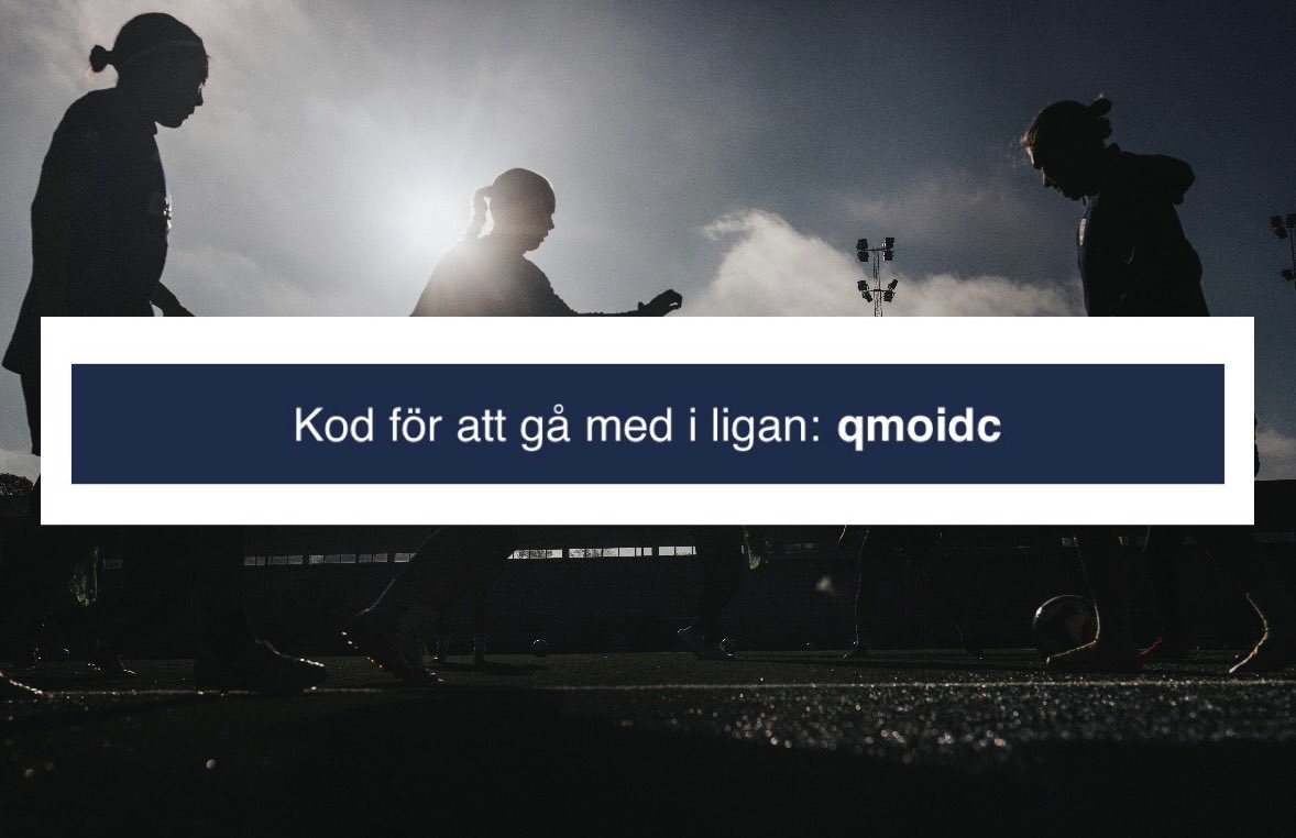 I dag är det allsvensk premiär! ☀️⚽️

Precis som förra året är vi några på redaktionen som spelar Damallsvenskan Fantasy. Häng med från start!

Gå med i Offsides liga genom att klicka på länken nedan eller klistra in följande kod: qmoidc

🔗 fantasy.obosdamallsvenskan.se/leagues/auto-j…
