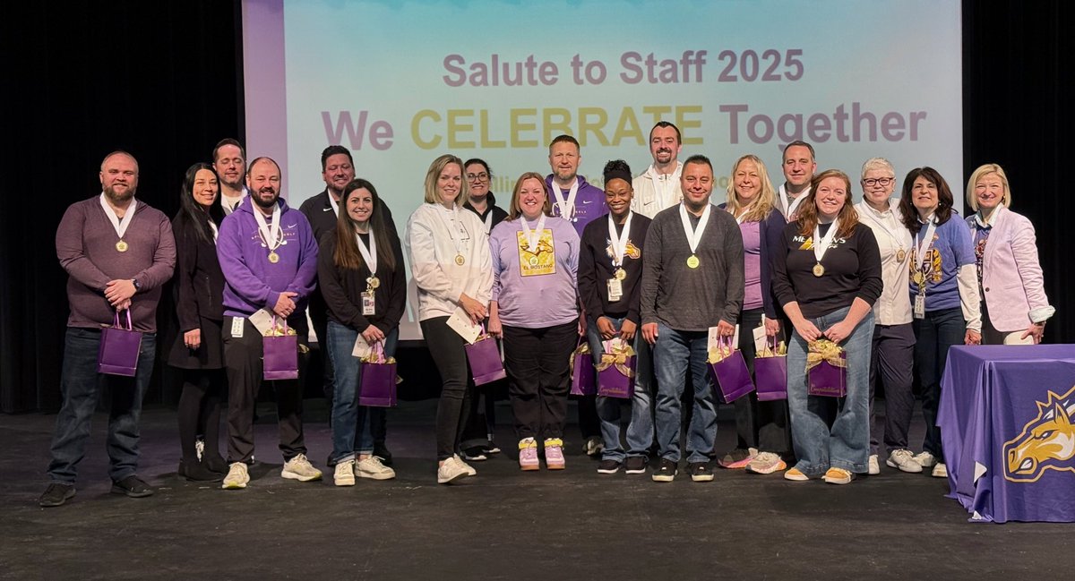 Salute to Staff!
Celebrating Outstanding Contributions to Education made by <a href="/RMHSMUSTANGS/">Rolling Meadows HS</a> staff!  Congratulations to all those recognized!!!

<a href="/CoachSeanBenka/">Sean Benka</a> <a href="/RMHSstampede/">STAMPEDE</a> <a href="/District214/">District 214</a> <a href="/golf_rm/">RM Boys Golf</a> <a href="/RMFineArts/">RMHS Fine Arts</a> <a href="/RMHSHerbster/">Eileen Herbster</a> <a href="/theArtDeptRMHS/">RMHS Art Department</a> <a href="/coachmish77/">Matt Mishler</a> <a href="/RMHSKelly/">Megan Brickman Kelly</a> <a href="/AnnSyverBullis/">Ann Syversen Bullis</a>