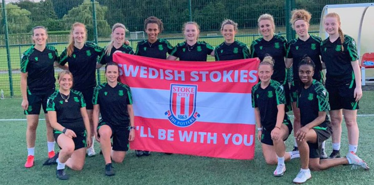 SwedishStokies's tweet photo. Best of luck in today's cup final, @scfc_women 
We'll be with you! UTP! 🔴⚪️💪 https://t.co/hZcqiawzD8