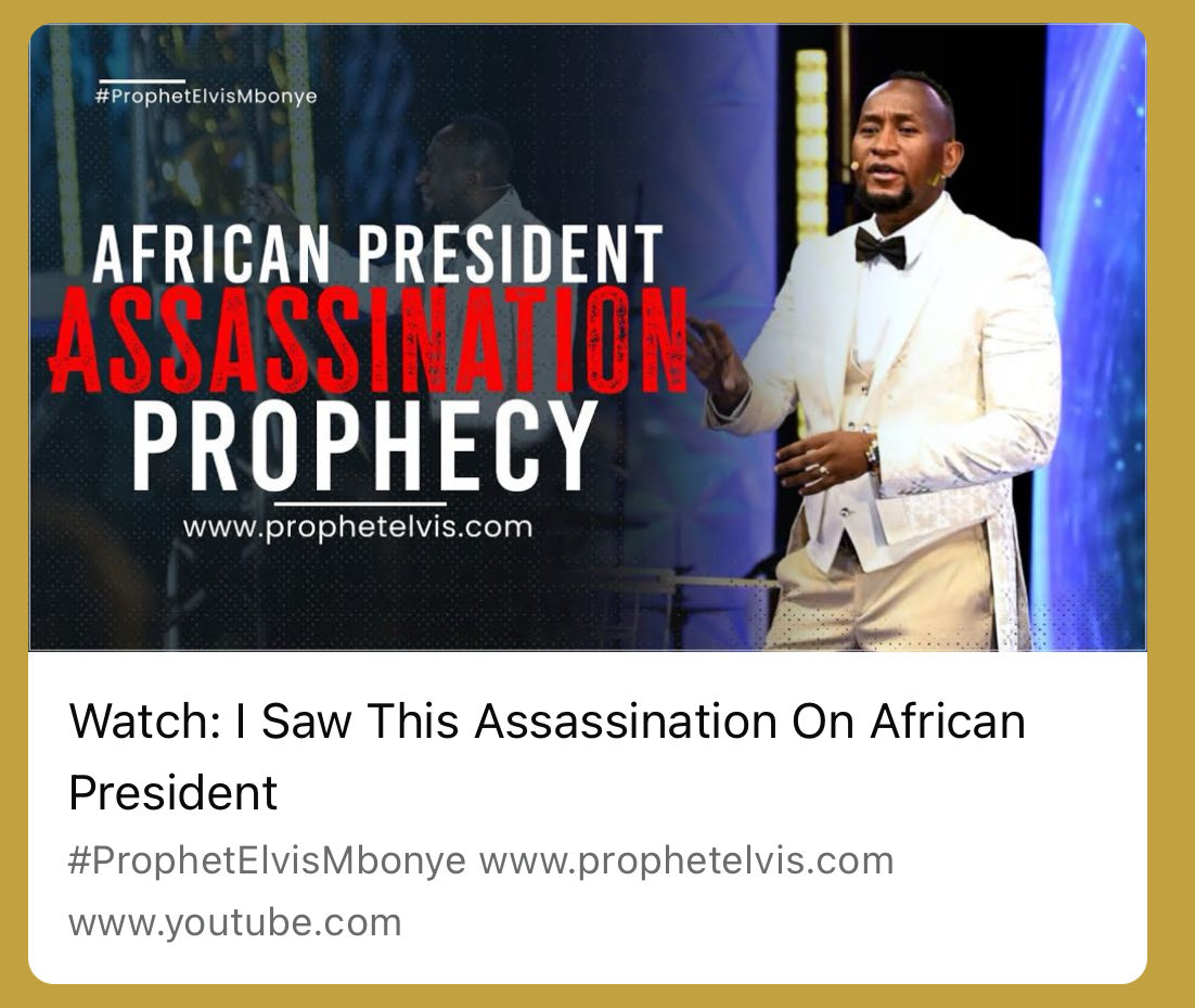 MercyNatukunda2's tweet photo. We bless the Lord for this Great Prophet #ProphetElvisMbonye, his Grace Covers, Enlarges and Prosper.

https://t.co/z1j9R8MvLE https://t.co/P1H8qsTSLg