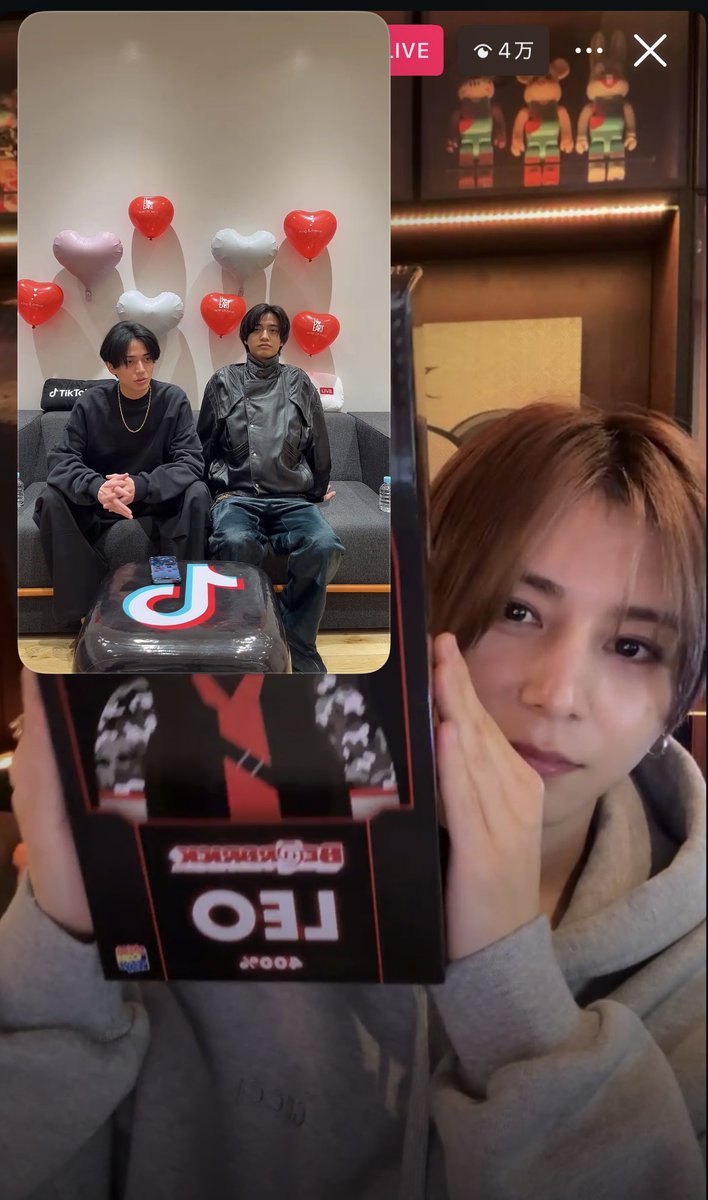 ariJUMPyama's tweet photo. 山田涼介様のインライと キンプリのTikTok LIVEを同時に見てたらこうなりました https://t.co/ZKXATO7Efb