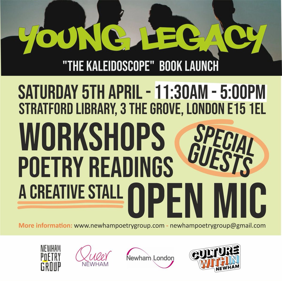 The Young Legacy Project ! Here our book and the authors 👊🏽👊🏽👊🏽 thanks <a href="/culturewithin_/">Culture Within Newham</a>