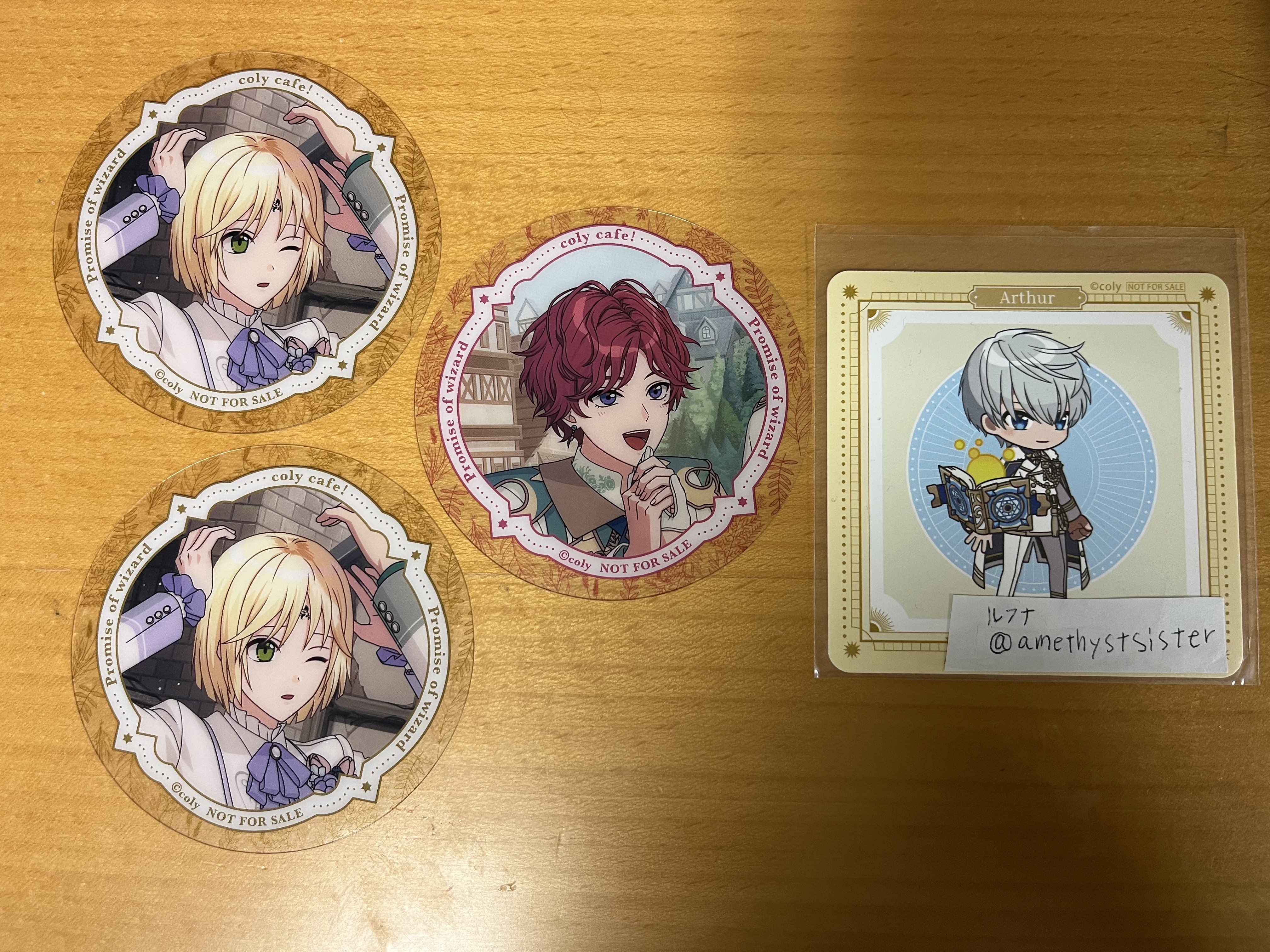 まほやく コリーカフェ缶バッジ シャイロック まほやく コリーカフェ