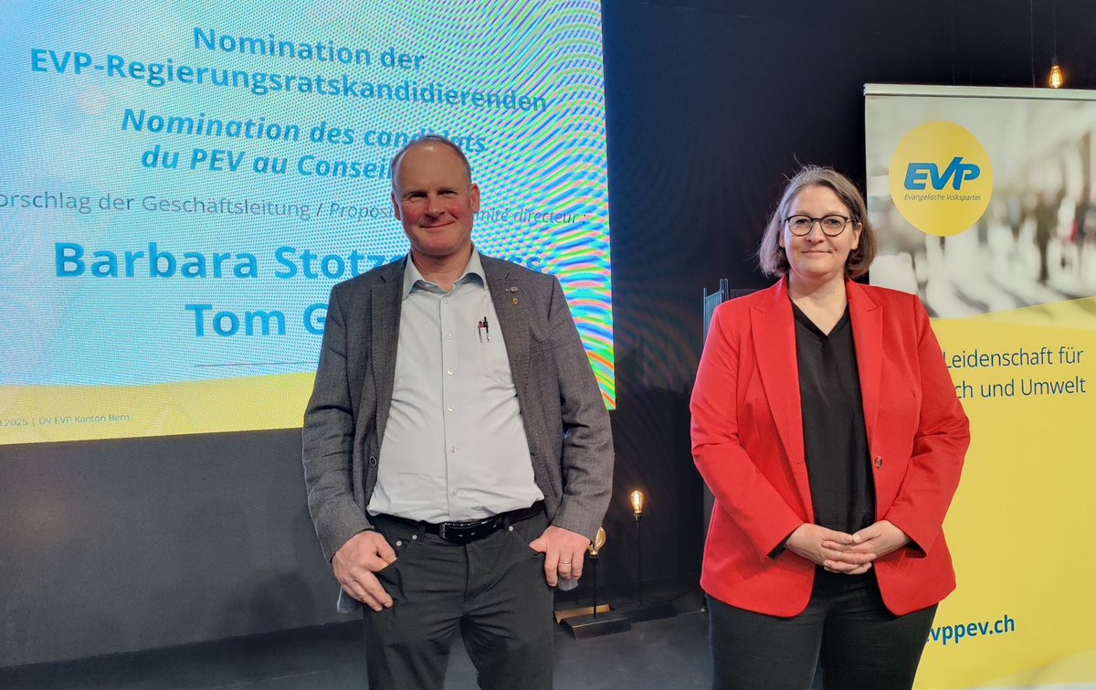 Ruedi Löffel (@ruediloeffel) on Twitter photo Die beiden von der GL vorgeschlagenen Regierungsratskandidierrnden Barbara Stotzer-Wyss und Tom Gerber stellen sich der #DVEVPBE vor. #WahlBE26 Die beiden von der GL vorgeschlagenen Regierungsratskandidierrnden Barbara Stotzer-Wyss und Tom Gerber stellen sich der #DVEVPBE vor. #WahlBE26