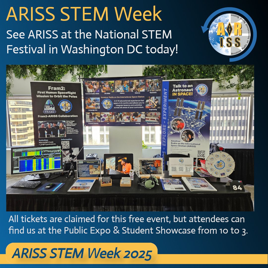 ARISS - Amateur Radio on the ISS tweet media
