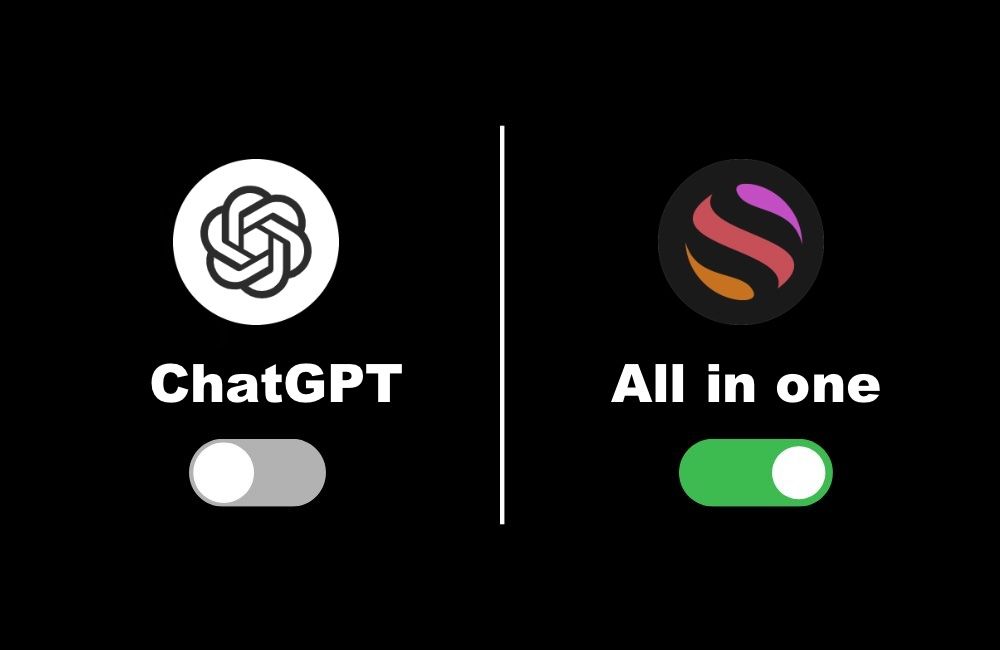 ¿Por qué hacer malabarismos con varias suscripciones cuando puedes tenerlo todo en una? 

Esta herramienta integra ChatGPT-o1, DeepSeek-R1, Claude 3.5 Sonnet, Perplexity, Midjourney y mucho más: La plataforma de IA todo en uno definitiva.

 Así se utiliza ↓