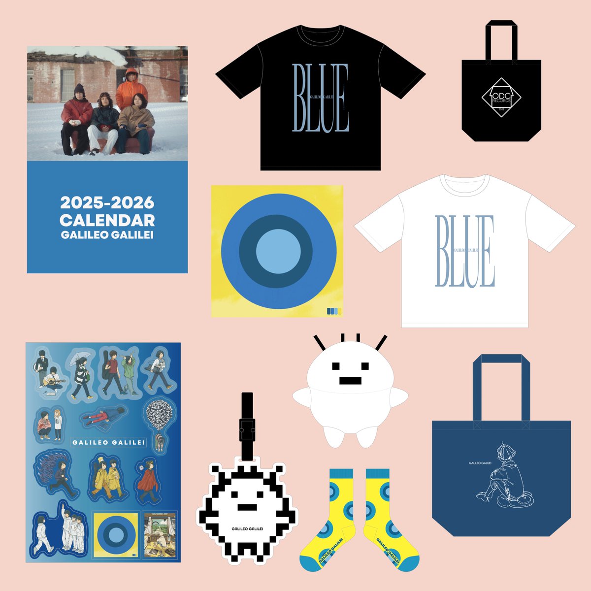 ⋱ODCR Store INFO⋰

3月15日に東京ガーデンシアターで開催された #GalileoGalilei の「あおにもどる」で会場限定で販売され、すぐに完売となったNew Album『BLUE』が再プレスが決定！
オンラインストアで販売開始！

その他のアイテムも要チェック💛🩵💙

▼ODCR Store
odcr.theshop.jp