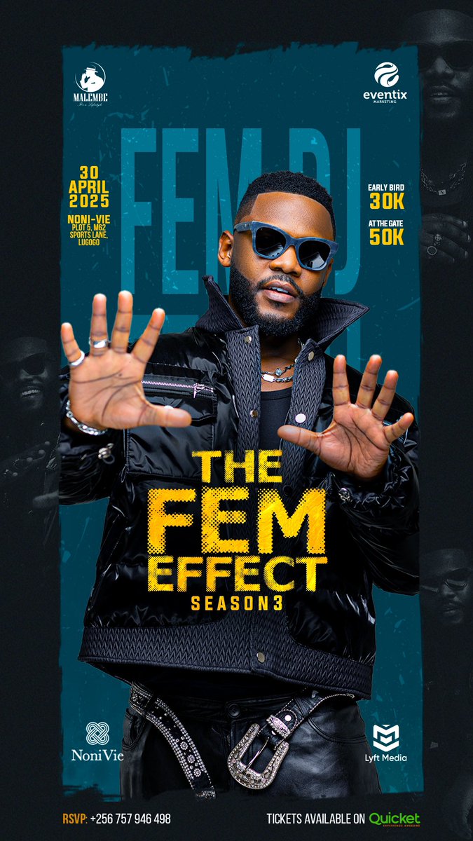 fem_dj's tweet photo. Counting Down
30.April.2025
#TheFemEffect S03 https://t.co/wBBTmlIFki
