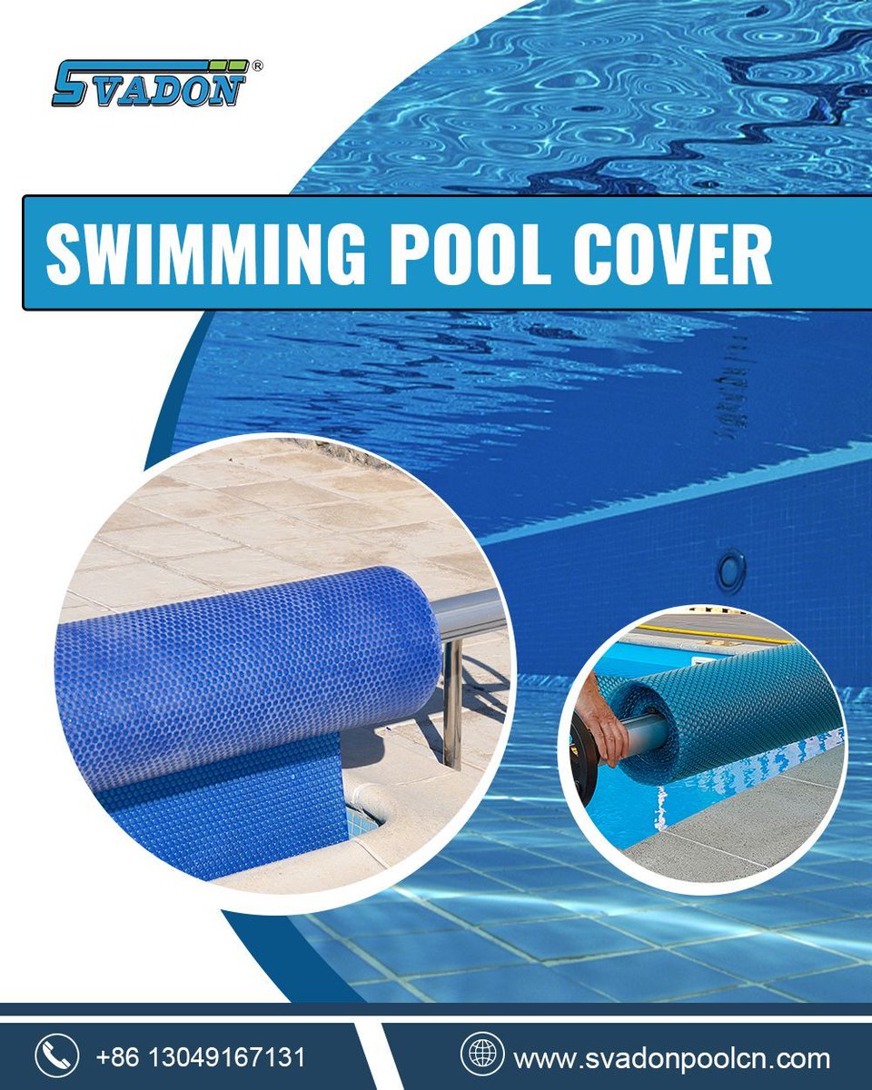 Svadonpool_Lico's tweet image. Svadon Solar Swimming Pool Cover

1⃣ Keep your pool water clean by blocking out dirt and debris, save on chemicals. 
2⃣ The tiny air bubbles are designed to capture and transmit solar heat to your pool. 
3⃣ Reduce water evaporation, and prevent heat loss. 

#swimmingpoolcover