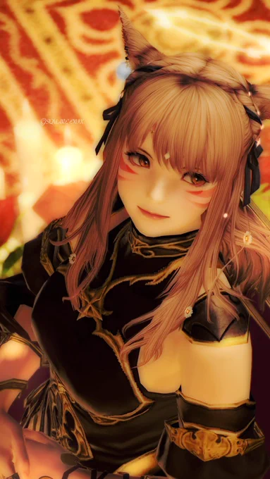グラフィック変わるのか〜心配#FF14 #ミコッテ 