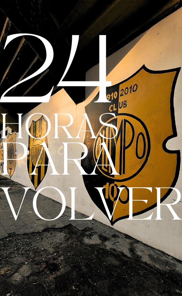 MAÑANA VUELVE EL CAPO DEL MUNDO MAÑANA VUELVE OLIMPO DE BAHIA BLANCA.