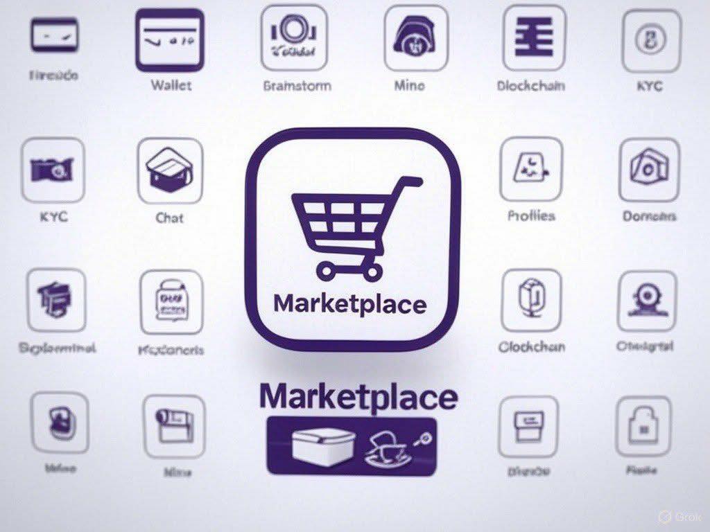 Một ứng dụng thị trường sắp được ra mắt và là một trong 100 ứng dụng do PCT phát triển.
Không giống như một số người nói rằng dự án phải phát hành tất cả 100 dApp cùng một lúc. Phát hành 100 dApp là một nhiệm vụ khổng lồ