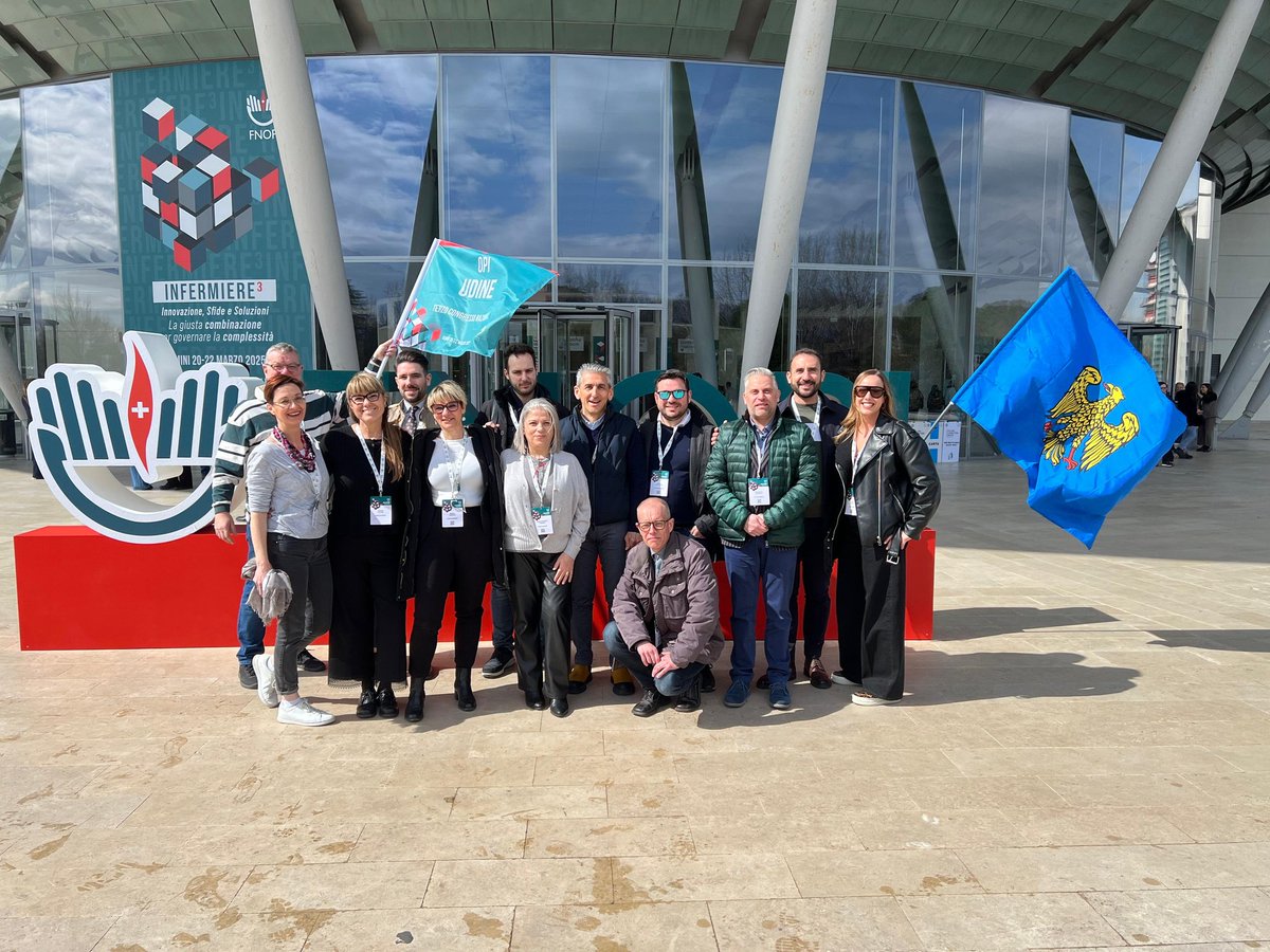 Si sta concludendo il 3° Congresso Nazionale della <a href="/FNInfermieri/">FNOPI.IT</a>.
@opi udine presente con la sua delegazione. Nuovo #codicedeontologico da oggi in vigore. 
<a href="/regioneFVGit/">Regione FVG</a> @opi <a href="/MinisteroSalute/">Ministero della Salute</a> <a href="/nursing_uniud/">Infermieristica UniUd</a> <a href="/ADM_RossodiBuja/">Alessandro De Marchi</a>
