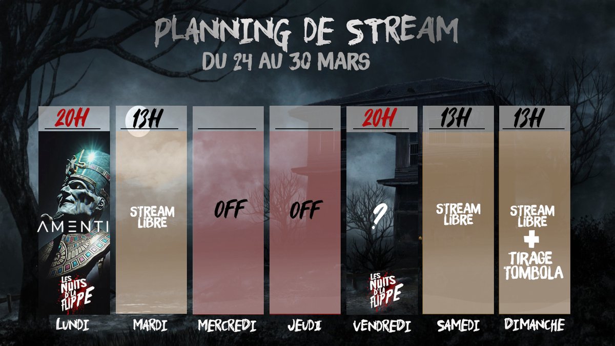 La semaine pro  à  #laFraKasserie
 C'est ici K'sa s'passe: 👉 twitch.tv/captain_frakas