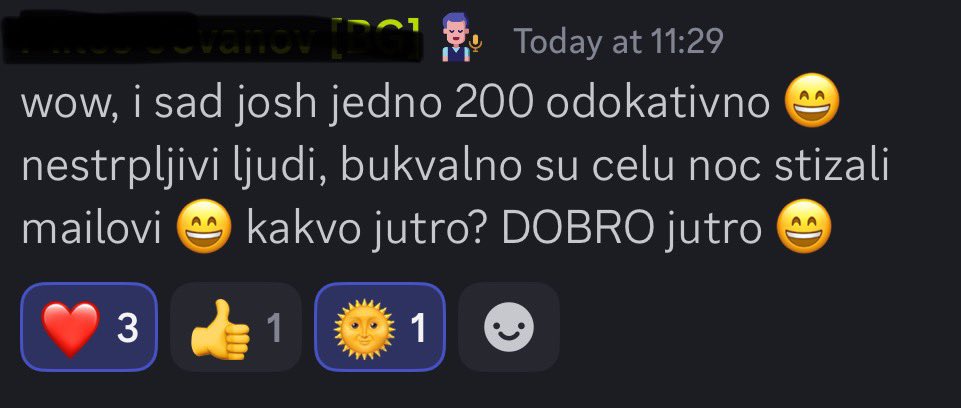 ITSrbijaOrg's tweet photo. Dobro jutro, dobar dan. Divne vesti od našeg vrednog kolegende koji je sinoć do 4am rešavao probleme sa neposlatim instrukcijama ☀️ https://t.co/dORywmoxNc