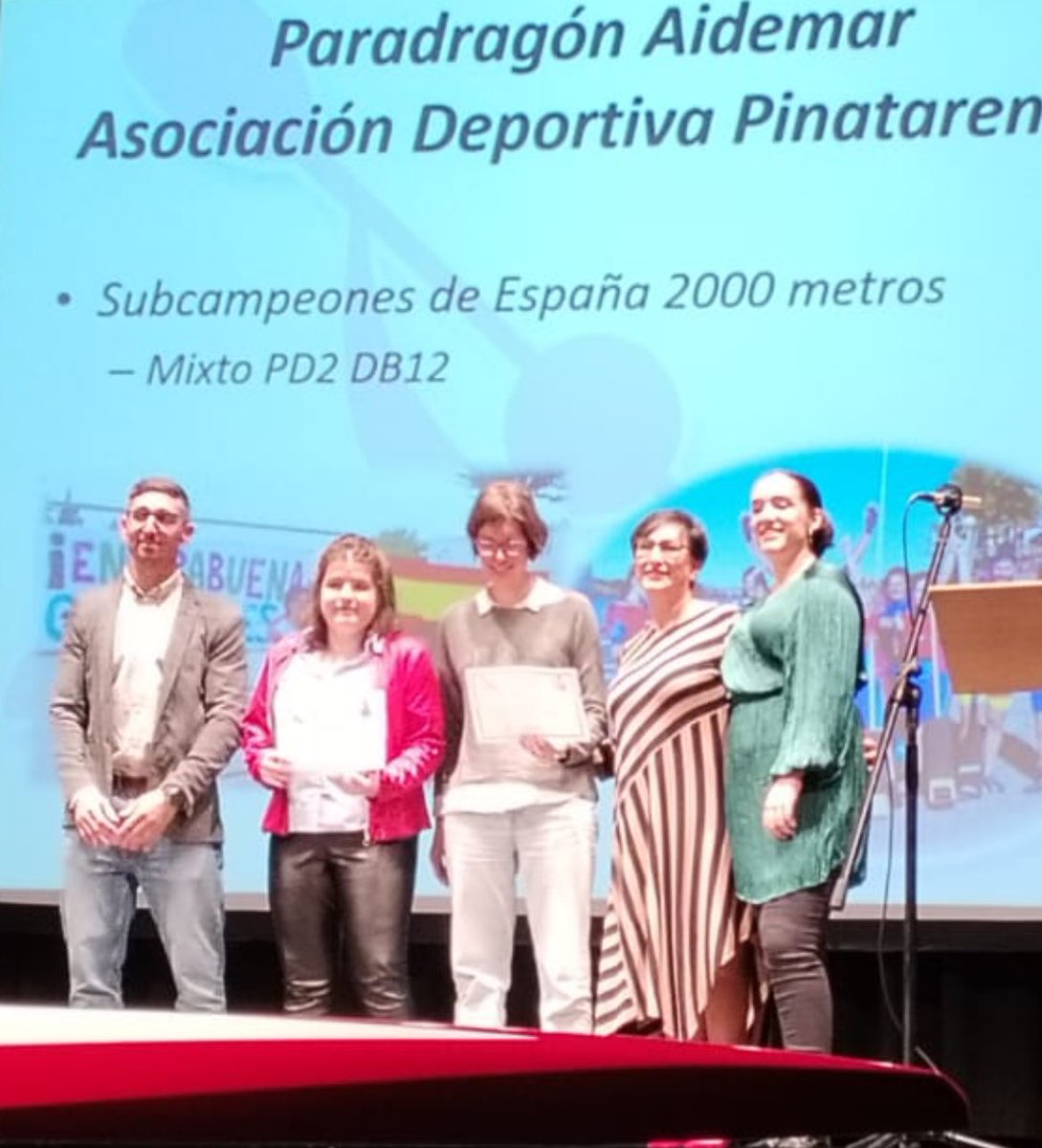 Aidemardeportes's tweet photo. 𝐑𝐞𝐜𝐨𝐧𝐨𝐜𝐢𝐦𝐢𝐞𝐧𝐭𝐨 𝐝𝐞𝐥 𝐞𝐪𝐮𝐢𝐩𝐨 𝐝𝐞 𝐝𝐫𝐚𝐠𝐨𝐧 𝐛𝐨𝐚𝐭 𝐢𝐧𝐜𝐥𝐮𝐬𝐢𝐯𝐨
Muchas gracias a todos . #EquipoTop #deporteinclusivo #Deportespinatar #Adpinatar https://t.co/Fy6bOL9nTQ