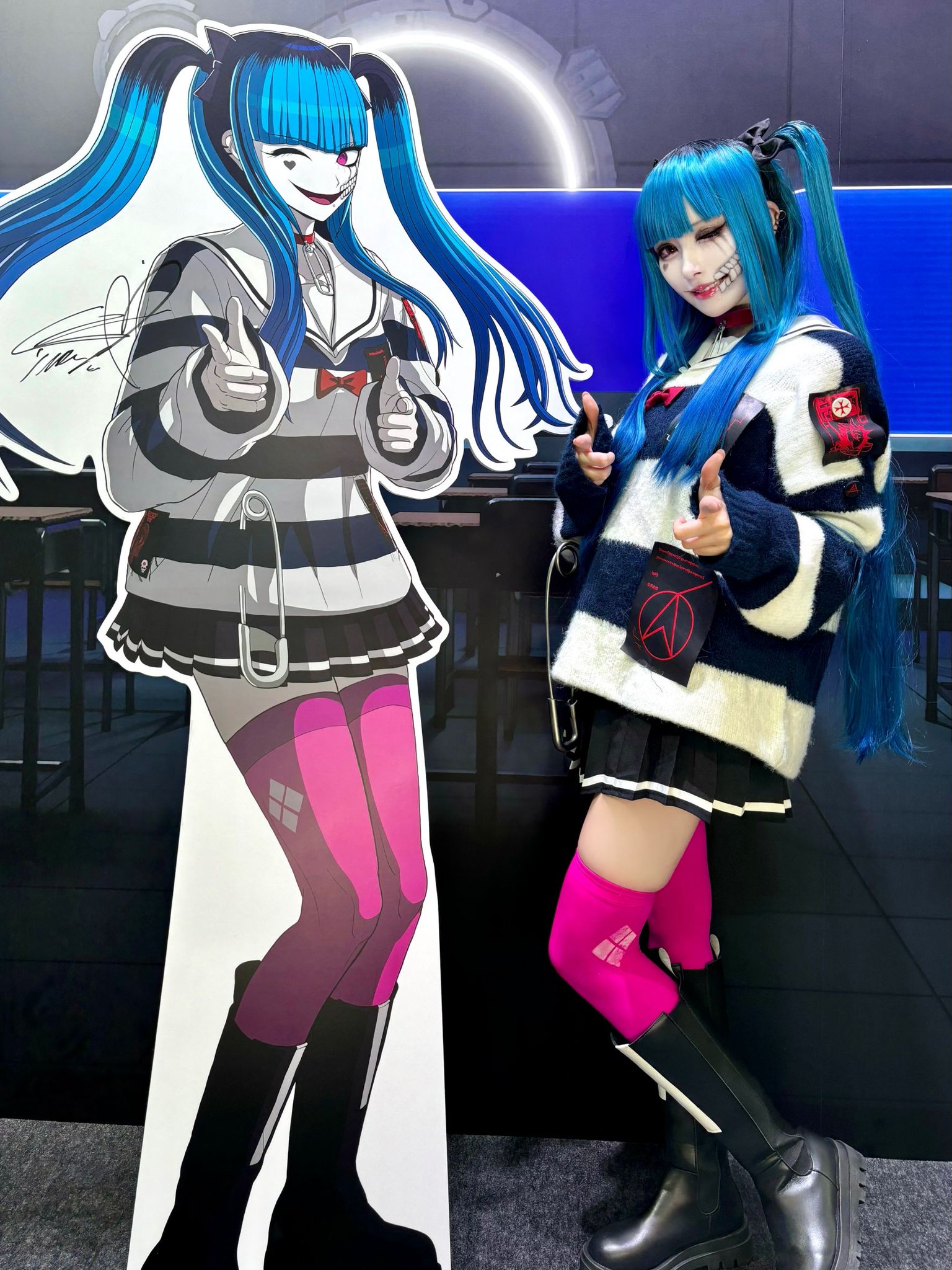 HUNDRED LINE 最終防衛学園 飴宮怠美 グッズ-スタンドポップ】HUNDRED LINE -最終防衛学園- アクリル