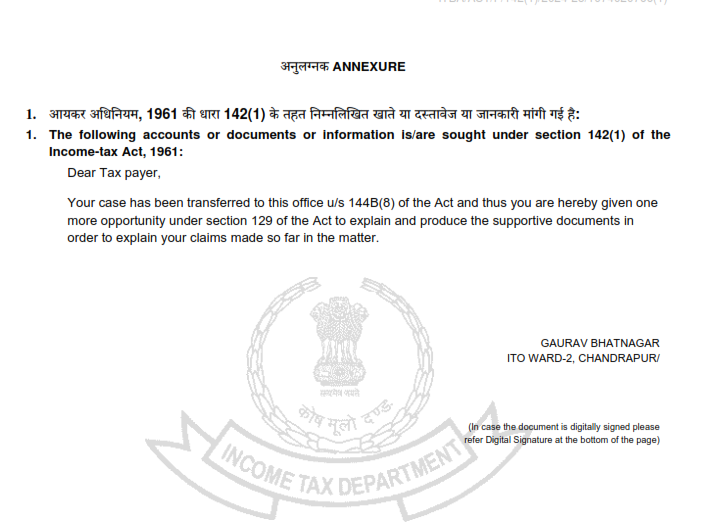 mohdlak's tweet photo. @grok @nsitharamanoffc case at final stage before FAO under Sec 144B—with full submissions &amp; SCN reply—was abruptly transferred to JAO. JAO claimed "no documents filed." No CBDT approval, no review of records. Pure violation of Sec 144B(8), natural justice &amp; taxpayer dignity. https://t.co/5u1nYrfddO