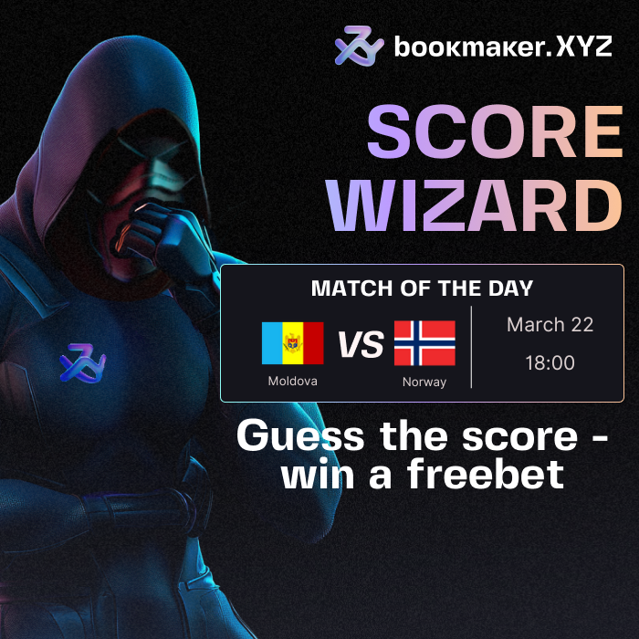 bookmakerxyz's tweet photo. 🧙‍♂️Score Wizard

Today, we're set for an intriguing FIFA World Cup qualifying match as Moldova hosts Norway.

Here's a look at their historical head-to-head stats:​
• Total matches: 5​
• Wins: Moldova – 0 (0%), Norway – 4 (80%), Draws – 1 (20%)

 How to enter:
 ✅ Follow @bookmakerxyz
 ✅ Like & Retweet
 ✅ Comment your score prediction

⚠️ Entries close at kick-off!
🚨 One prediction per account — cheaters will be blocked!
🎉 One random correct guesser wins a $20 freebet!

Drop your predictions below 👇