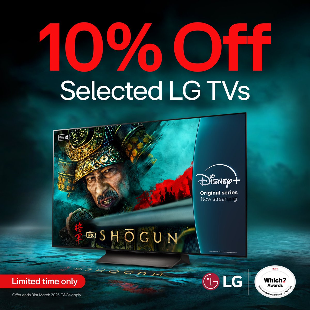ExpertMullingar's tweet photo. 🔥 Big Screen, Bigger Savings! 🔥

Get 10% OFF on selected LG TVs for a limited time! 📺✨ Upgrade your home entertainment and enjoy stunning visuals at a great price.

Visit us in-store this weekend for more details &amp; don't miss out! https://t.co/x4PmJr1ENs