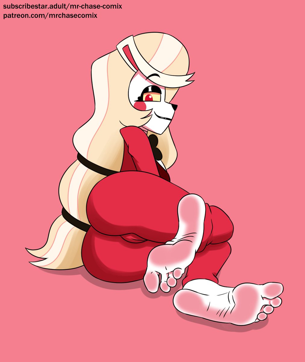 mrchasecomix's tweet photo. Charlie Shading Test #hazbinhotel #charliemorningstar #CharlieMorningstarnsfw https://t.co/eesL8VatNK