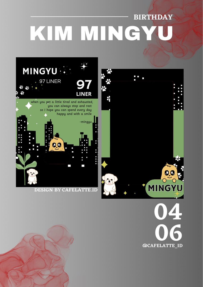 ✨ OPEN PO PHOTOCARD HOLDER MINGYU BIRTHDAY EDITION ✨

Desain eksklusif spesial Mingyu Bahan acrylic
dapet freebies lucu

price : 48.500
📦 PO dibuka: 25 maret - 02 april

Limited stock!
Yuk, isi form-nya sekarang 
forms.gle/MnnRCJDUbiMy51…

#MINGYU #SEVENTEEN cahol pc sebong