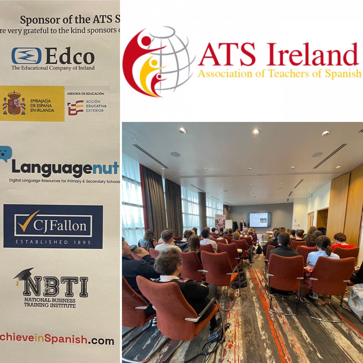Asesoría Dublín (@asesoria_dublin) on Twitter photo Enjoying amazing workshops at #ATSSpringWorkshop2025. It is an honour for <a href="/asesoria_dublin/">Asesoría Dublín</a> to be here. Learning and sharing with teachers of Spanish ¡Gracias! <a href="/consejeriauk/">Consejería de Educación Reino Unido e Irlanda</a> <a href="/AccEducativaExt/">Acción Educativa Exterior</a> <a href="/EmbEspIrlanda/">EmbajadEspañaIrlanda</a> Enjoying amazing workshops at #ATSSpringWorkshop2025. It is an honour for <a href="/asesoria_dublin/">Asesoría Dublín</a> to be here. Learning and sharing with teachers of Spanish ¡Gracias! <a href="/consejeriauk/">Consejería de Educación Reino Unido e Irlanda</a> <a href="/AccEducativaExt/">Acción Educativa Exterior</a> <a href="/EmbEspIrlanda/">EmbajadEspañaIrlanda</a>