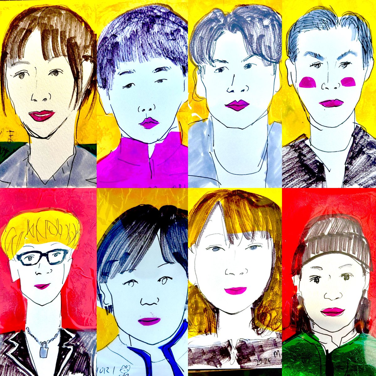 明日23日のみですが、セロファン似顔絵屋やります。お1人10分1300円予約不要。
代官山 NEWOLD Market
第2回 新しい古物
会期|2025. 3/22sat・23sun
Open.11:00 ~18:00
会場|代官山 B1FLAT
住所|東京都渋谷区恵比寿西1丁目34-17. ZaHOUSE. B1階