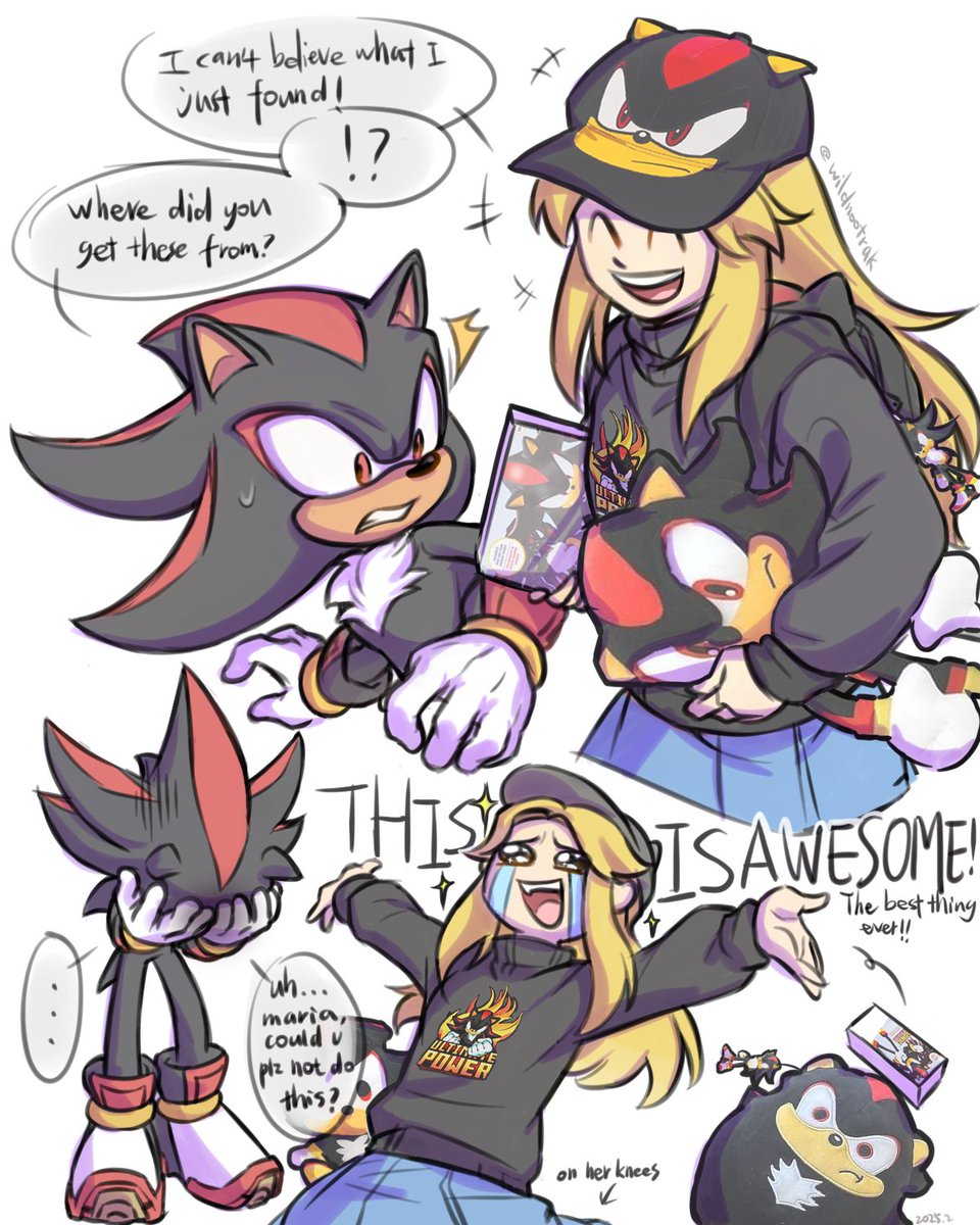When your best friend turns out to be your biggest fan:)

Sorry,something went wrong, so I reposted it.
#ShadowTheHedghehog 
#maria
#ShadowTheHedghehog 
#maria