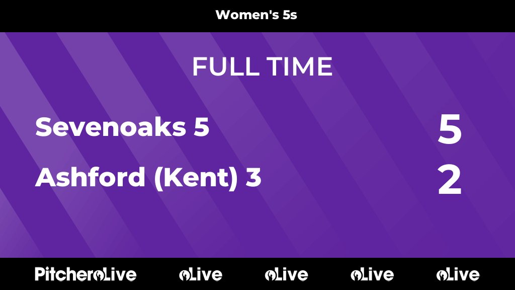 FULL TIME: Sevenoaks 5 5 - 2 Ashford (Kent) 3
#SEVASH #Pitchero
sevenoakshockey.club/teams/213993/m…