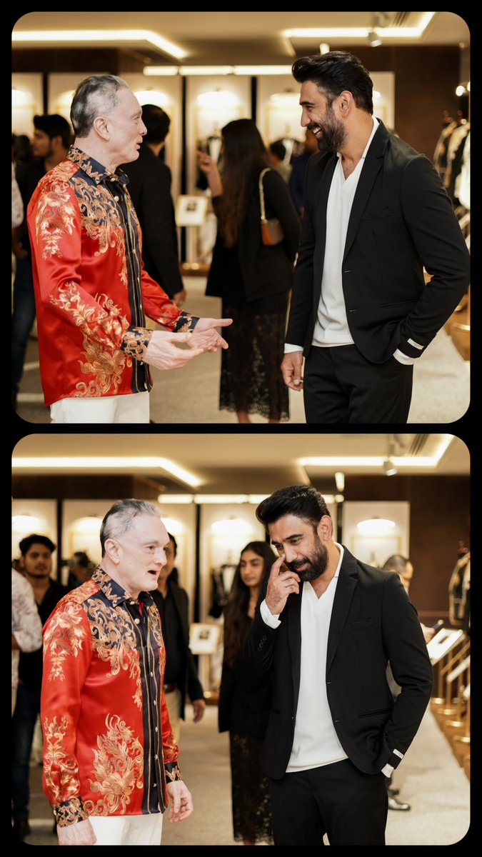 #AmitSadh with Gautam Singhania !
The Gladiator 💪😎 &amp; the Gentleman 🥰