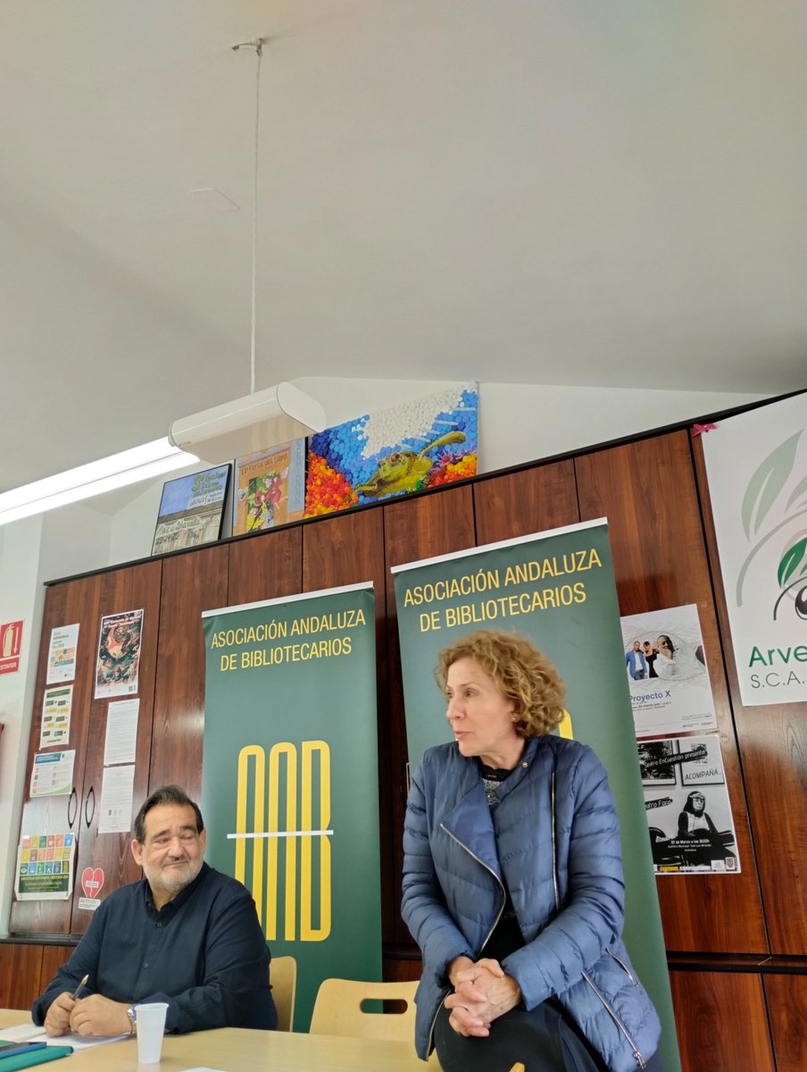 Nuestro agradecimiento al <a href="/AyuntArchidona/">Ayunt Archidona</a>, a  su concejal de cultura Pablo Garrido y a la <a href="/archidonabiblio/">Biblioteca-Archidona</a> por acoger el XII Encuentro profesional de los bibliotecarios andaluces con la AAB. <a href="/asociacionbibli/">AAB</a>

#12EncAAB #bibliotecas