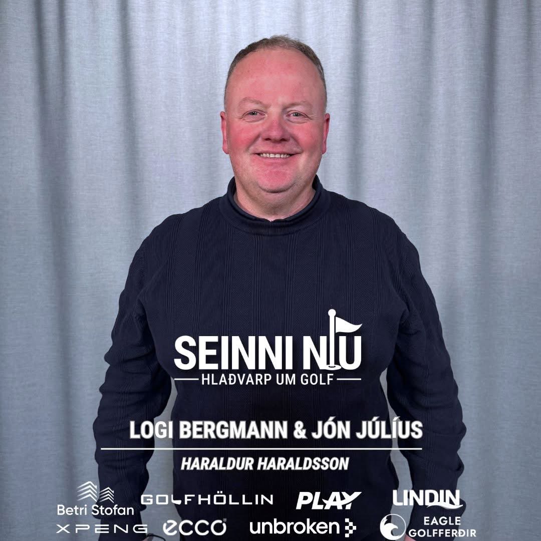 Jón Júlíus Karlsson (@jonjkarlsson) on Twitter photo Haraldur Harldsson, nýr framkvæmdastjóri hjá Golfklúbbnum Oddi ræddi við okkur í nýjasta þætti af Seinni níu - hlaðvarpi um golf sem við <a href="/logibergmann/">Logi Bergmann</a> stöndum að.
Farið yfir ferilinn hjá Víkingum, golf í Andorra, Powerrank frá Tyrkland og hvernig er hægt að fara holu í höggi - Haraldur Harldsson, nýr framkvæmdastjóri hjá Golfklúbbnum Oddi ræddi við okkur í nýjasta þætti af Seinni níu - hlaðvarpi um golf sem við <a href="/logibergmann/">Logi Bergmann</a> stöndum að.
Farið yfir ferilinn hjá Víkingum, golf í Andorra, Powerrank frá Tyrkland og hvernig er hægt að fara holu í höggi -