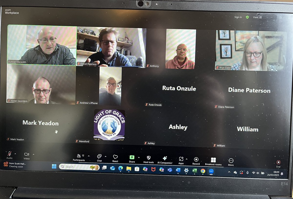 A big thank you to Duncan Meredith for speaking on Tax and NI at CIB Leeds zoom call. The talk was recorded so we will make available through our mailing list. Also, really good to be able to pray and give thanks for the work of <a href="/KrystynaGadd/">Krystyna Gadd</a> in running <a href="/CIBLeeds/">ChristianBusinessLDS</a> for a year.