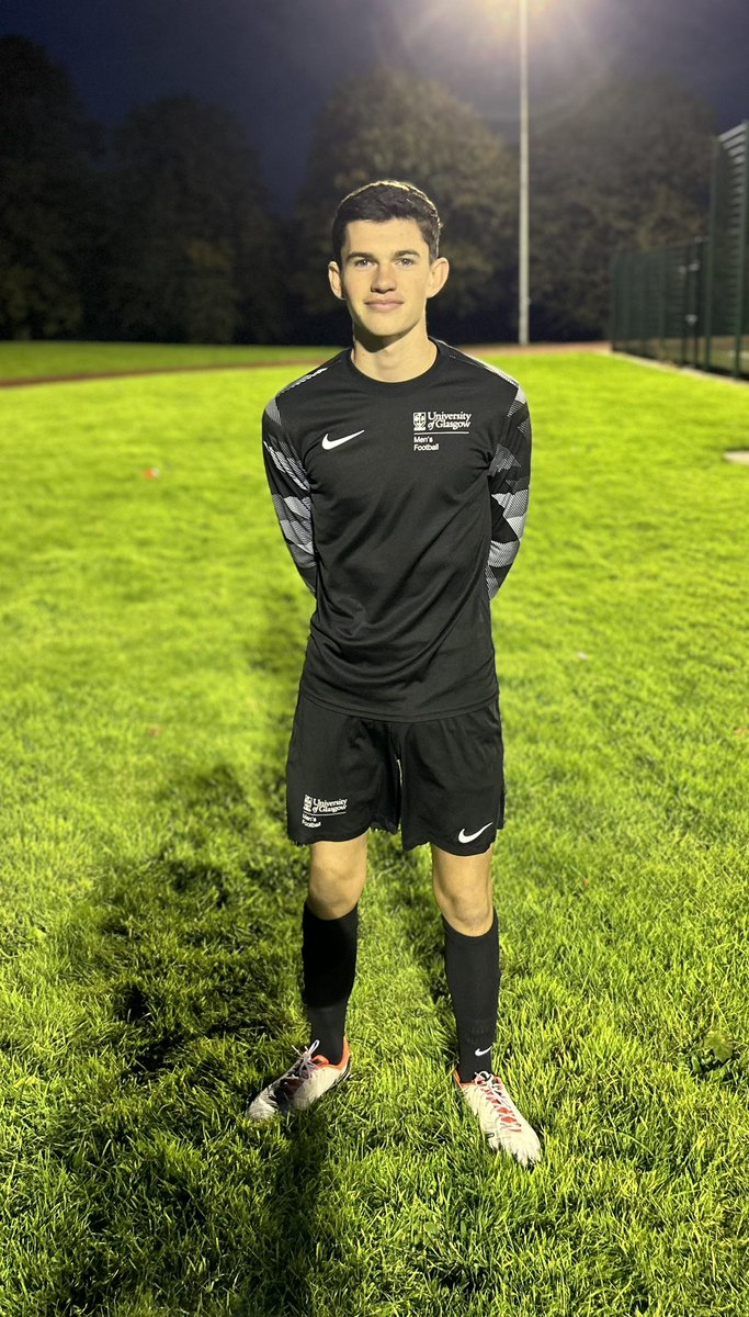 Man of the match in last nights game v St Cadocs was Matthew Teague who was very busy in the 1st half making important saves with 2nd half much quieter. 

Developing very well and had a great season so far. 

Well done Matthew . . . 🔥🔥🔥

<a href="/GlasgowUniFC/">GUFC</a>