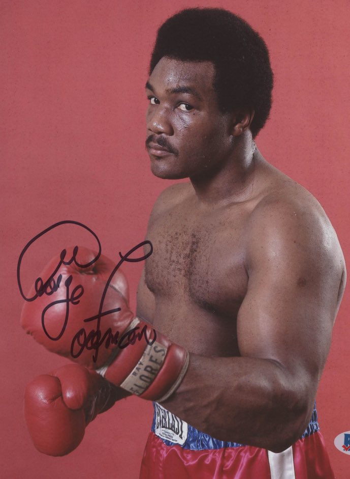 RichGould11's tweet photo. I had big George on tv in Sacramento before his 1st comeback fight …. Took him back to his hotel and hit @CarlsJr along the way … it was a nice moment - RIP George … #memories #BoxingLegend #rgobooks https://t.co/wfPHbK5NzA