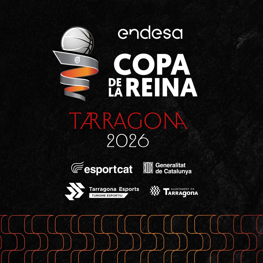 🏀 #Tarragona serà la seu de la Copa de la Reina de la Lliga Endesa 2026. La competició se celebrarà al Palau d'Esports encara en una data per determinar