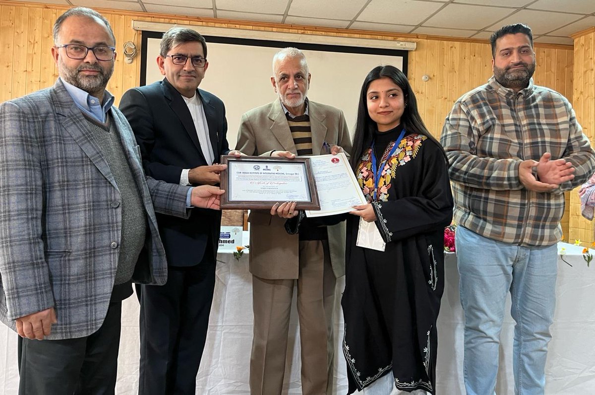 SRINAGAR: The seven-day Advanced Entrepreneurship Skill Development Program on the theme, "Crop Diversification through Medicinal and Aromatic Plants in Rainfed Areas for Doubling Farmers' Income" concluded here today at the CSIR-Indian Institute of Integrative Medicine (IIIM),