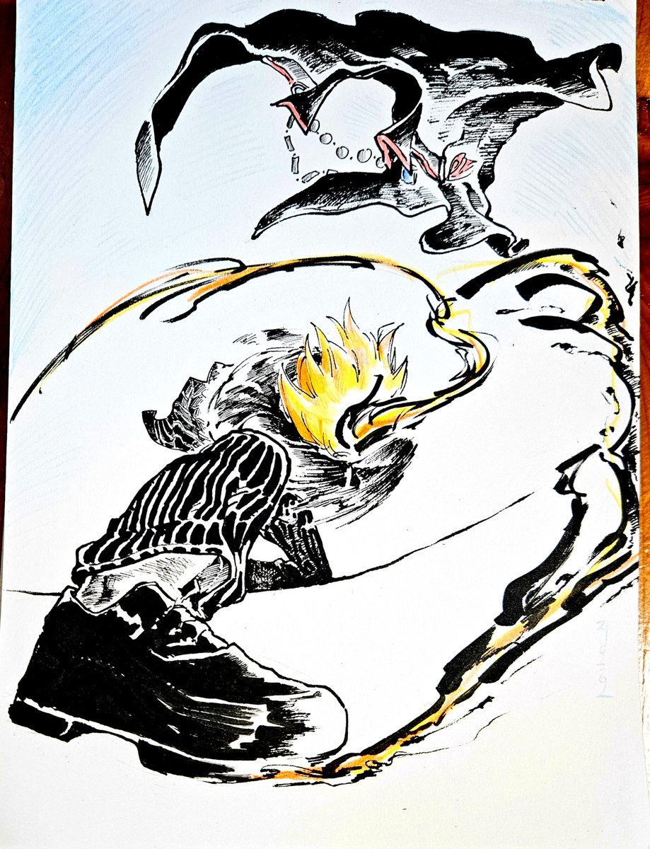 Just_Mintaku's tweet photo. #illustration
#家庭教師ヒットマンREBORN
Giotto🔥 https://t.co/y1Z9k8zinY