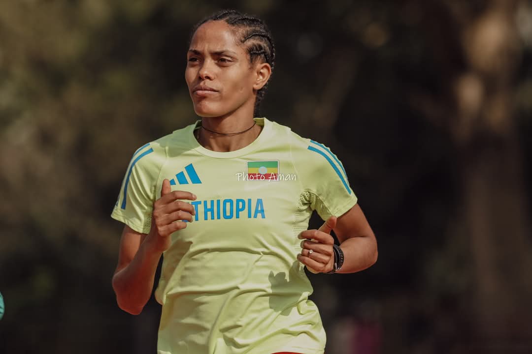 Aman (@angasurunning) on Twitter photo Gold for Ethiopia 🥇
Freweyni Hailu powers to 3000m gold in Nanjing after a thrilling sprint to the finish in 8:;7.21 💪
She now has 3 medals in 3 different disciplines at 3 different #WorldIndoorChamps 🤯
2022 - 800m 🥈
2024 - 1500m 🥇
2025 - 3000m 🥇
News <a href="/WorldAthletics/">World Athletics</a> Gold for Ethiopia 🥇
Freweyni Hailu powers to 3000m gold in Nanjing after a thrilling sprint to the finish in 8:;7.21 💪
She now has 3 medals in 3 different disciplines at 3 different #WorldIndoorChamps 🤯
2022 - 800m 🥈
2024 - 1500m 🥇
2025 - 3000m 🥇
News <a href="/WorldAthletics/">World Athletics</a>