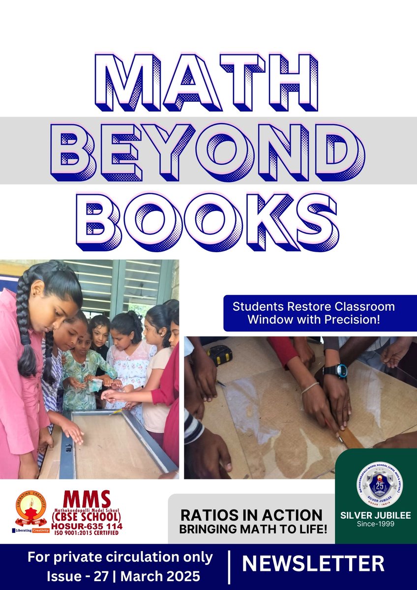 MmSchooltn's tweet image. "Math in Action: Students Apply Problem-Solving Skills to Repair Classroom Window"
#MathInAction #HandsOnLearning #PracticalMath #StudentSuccess #ProblemSolving #RealWorldMath #InnovationInEducation #MathMatters #CollaborativeLearning #STEMEducation